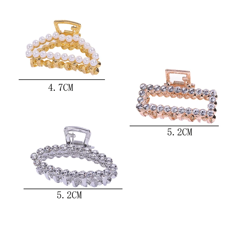 Женские свадебные аксессуары для волос с геометрическим искусственным жемчугом