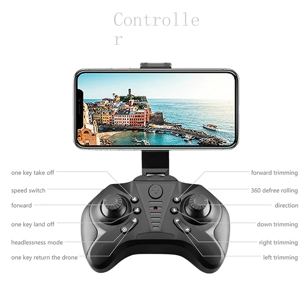 Квадрокоптер Радиоуправляемый с дистанционным управлением Wi-Fi | Игрушки и хобби