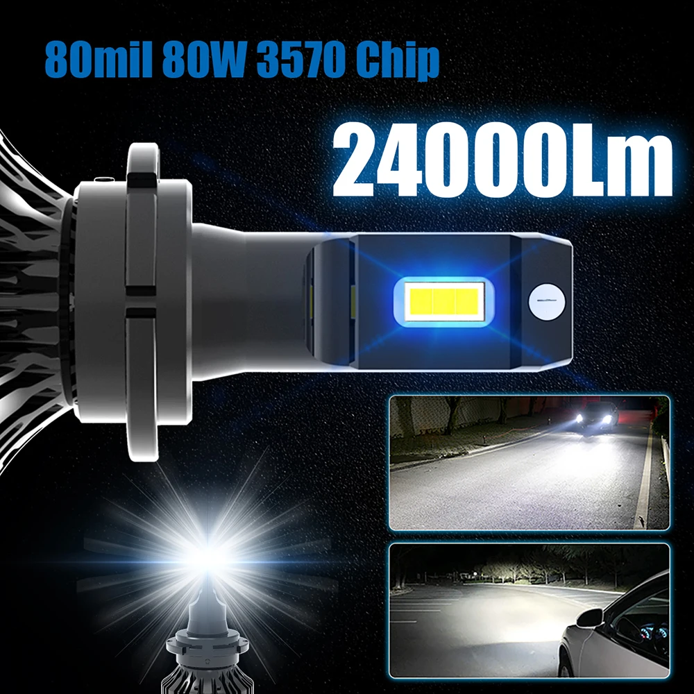 Светодиодный D2S D2R D1S D4S D2H D3S D4R D2C D1R D1C D3C D3R Автомобильные фары лампы CSP 3570G/Vista/XP чипы