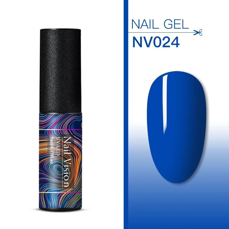 Nail Vision набор однотонных гелей для ногтей 176 цветов УФ-Гель-лак 5 мл полуперманентный лак для маникюра - Цвет: HHS06619