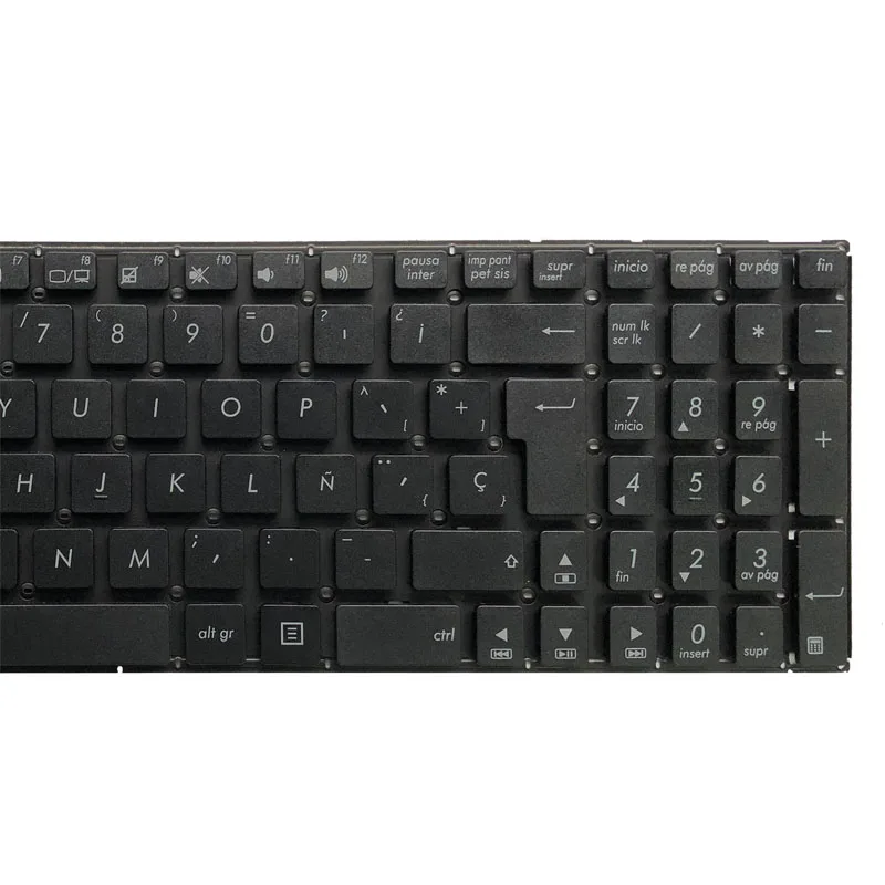 Испанская клавиатура для ASUS x551 X551M X551MA X551MAV F550 F550V X551C X551CA SP черная ноутбука |