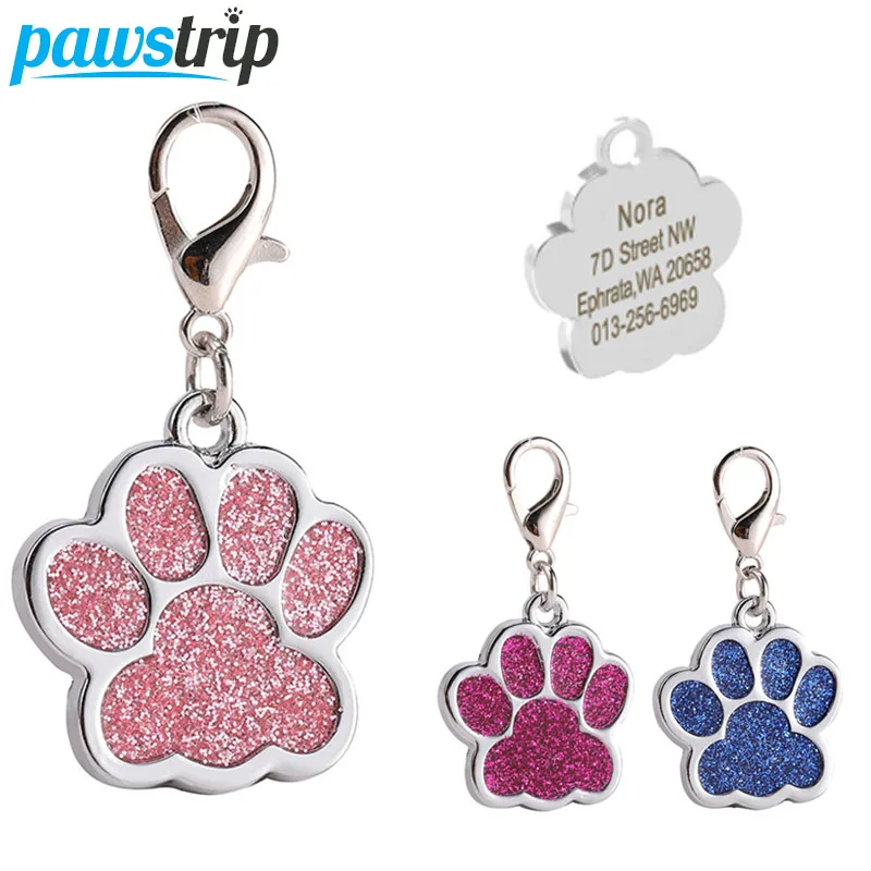 1 шт. персонализированные бирки для собак выгравированные удостоверения