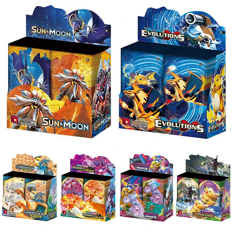 Pokemon Card 100 шт. французский 360 английский V & Vmax GX Бестселлер версия битвы игровая