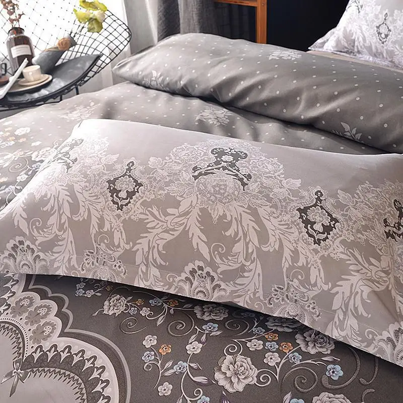 45 модных комплектов постельного белья в простом стиле Комплект из льна