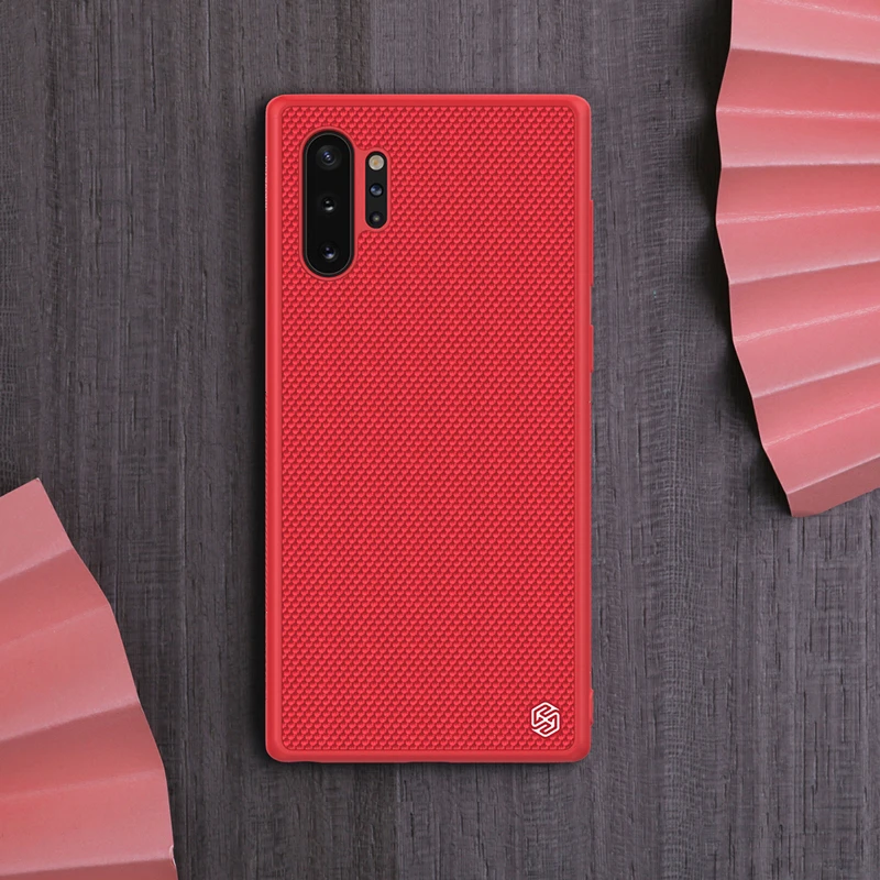 

Case For Samsung Galaxy Note 10 Plus Back Covers Nillkin Synthetic Fiber Textured Carbon Hybrid Cases For Samsung Galaxy Note 10