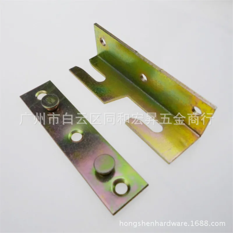 4 шт./компл. утолщенный крючок для кровати/4 дюймовый двойной подвешивания/железо