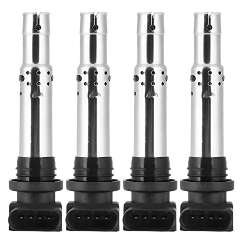 

4Pcs Ignition Coil For- A3 For-Vw-Polo Tiguan Golf Cc Eos Passat 036905715G Accessory 036905715 for Ea111 Ignition Coil