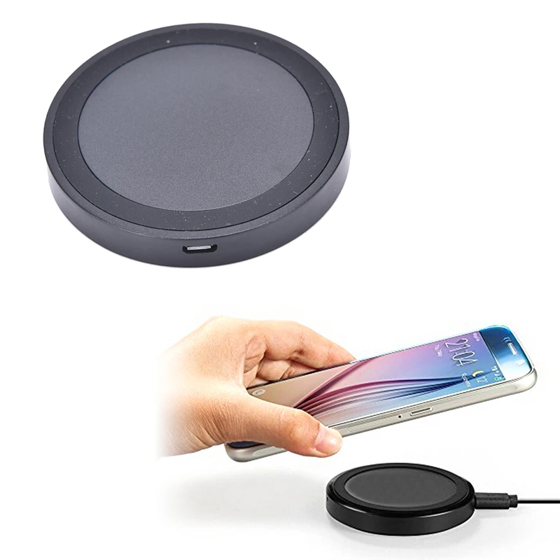 Мини Qi Беспроводное зарядное устройство USB зарядка Pad для iPhone X 8 Plus Samsung Galaxy S6 S7 Edge S8