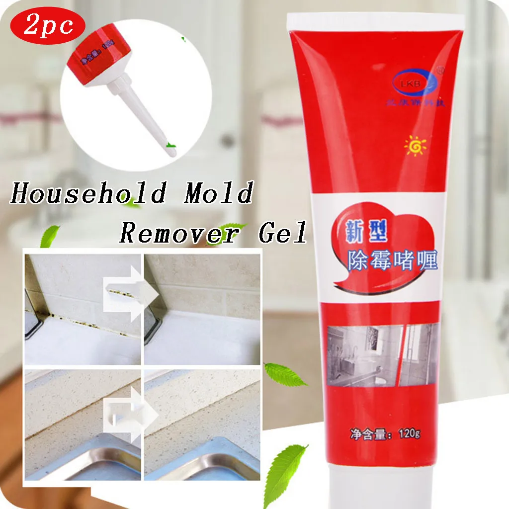 Средство для удаления плесени Household Chemical Mildew Remover Cleaner Wall Mold Ceramic Tile Pool In Addition Caulk Gel on.