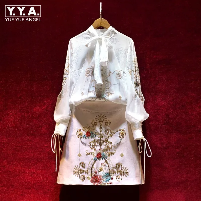 

Корейский стиль, новинка, осенние модные элегантные комплекты, офисные женские свободные топы с длинным рукавом, Повседневная трапециевидн...