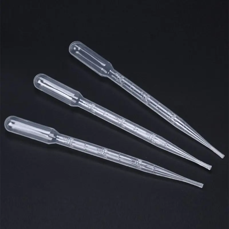 300 шт. 3 мл прозрачные пипетки одноразовые безопасные пластиковые капельницы