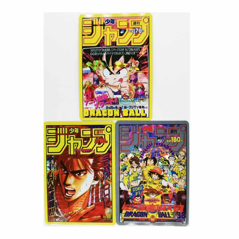 9 шт./компл. суперсайян Драконий жемчуг Z Слэм DUNK герои Боевая карта ультра