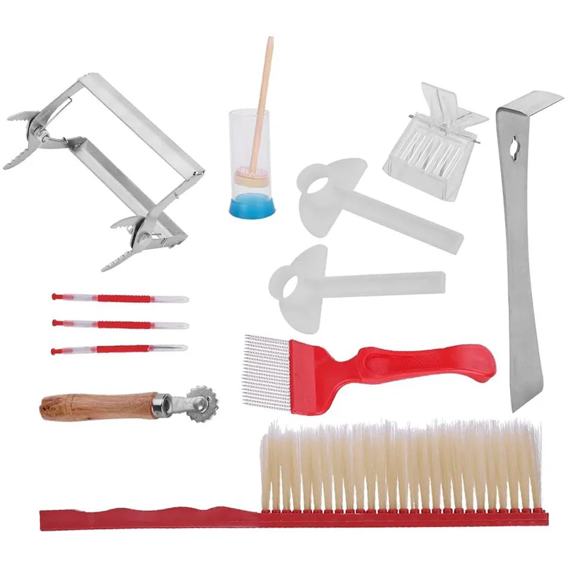 

Набор инструментов для пчеловодства из нержавеющей стали, 12 шт.