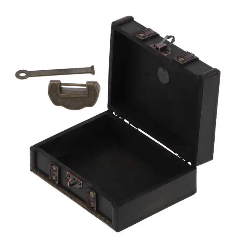 Подарочная музыкальная шкатулка деревянная для хранения ювелирных изделий в