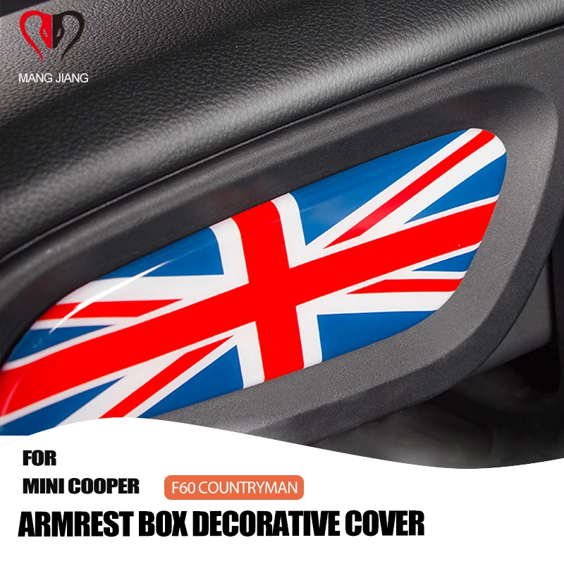 2 шт. новые наклейки для интерьера автомобиля подлокотник крышка наклейка