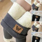 Женские 2021 Новые Теплые женские брюки зимние обтягивающие толстые бархатные шерстяные флисовые леггинсы брюки кашемировые женские летние леггинсы