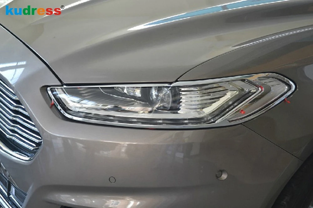Для Ford Fusion contour 2013 2014 2015 АБС хромированная Защитная панель для переднего головной
