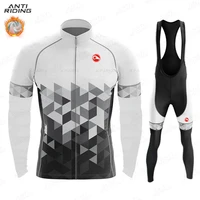 winter thermal fleece 2020 cycling jersey set racing bike cycling suit mountian bicycle cycling clothing ropa ciclismo bicycle