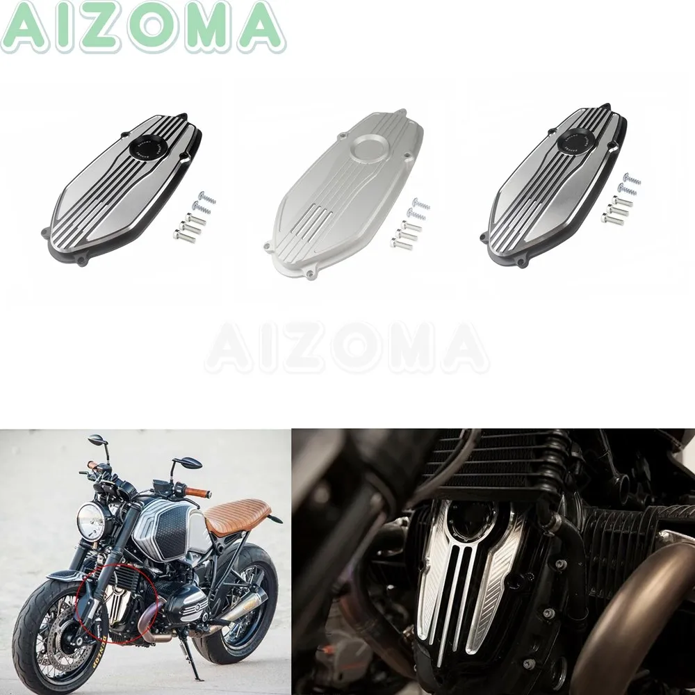

For BMW R NineT Urban G/S Motorcycle Front Engine Breast Plate Cover Case Protector For BMW R nineT Scrambler/Racer/Pure 14-18