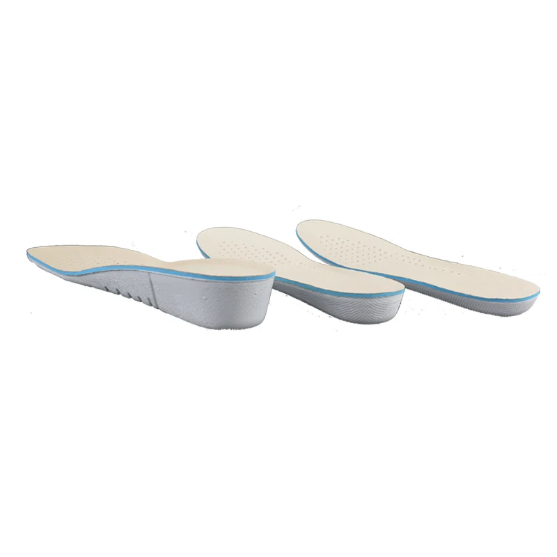 EXPfoot Premium Unisex Genuine Leather Height Increase Elevator Shoes Insoles Invisible Heel Shoe Lift Increased Memory Cushion