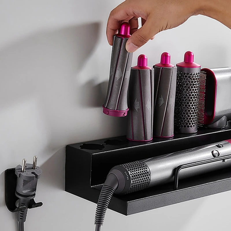 Настенный держатель для сушилки и бигуди подходит Dyson | Дом сад