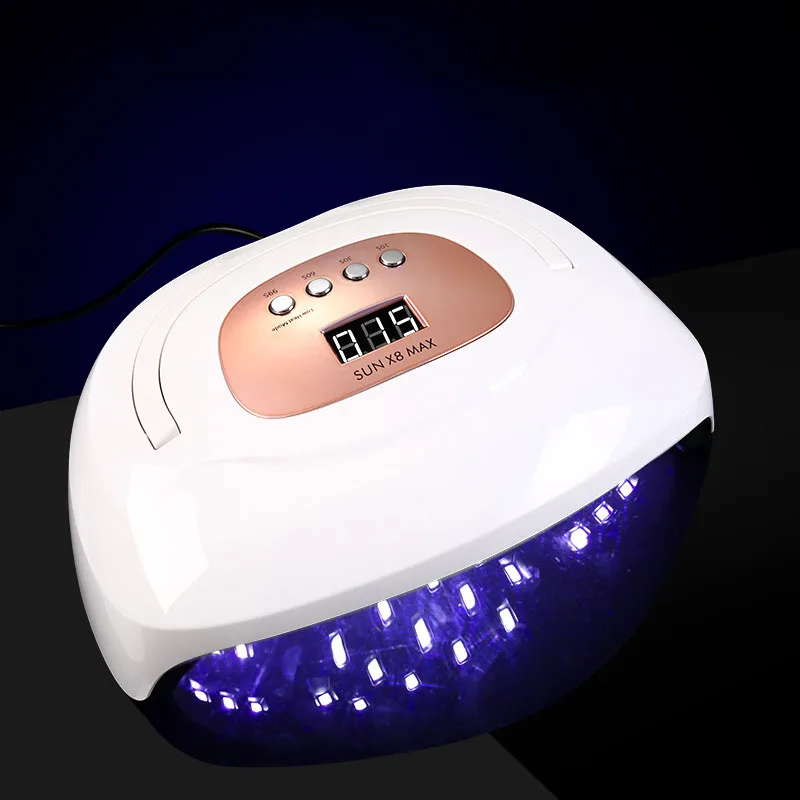

Two Hands Curing Nail Lamp SunX8 Max Nail Oven Nails Dryer Machine Manicure Lamps Pedicure Light High Power Nail LED Lamp