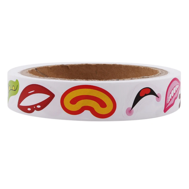 Наклейки сделай сам для детей Мультяшные животные глаза нос рот обучающие