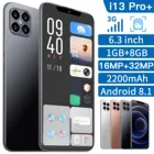 Смартфон i13 Pro +, 1 + 8 Гб, Android 8,1, 4 ядра, 6,3 дюйма, 16 + 32 МП