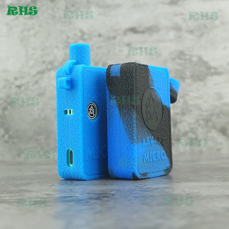 2 шт 2019 Новый ~ RHS Силиконовый чехол для ASVAPE MICRO Mod Kit 1100mAh 7 цветов на выбор
