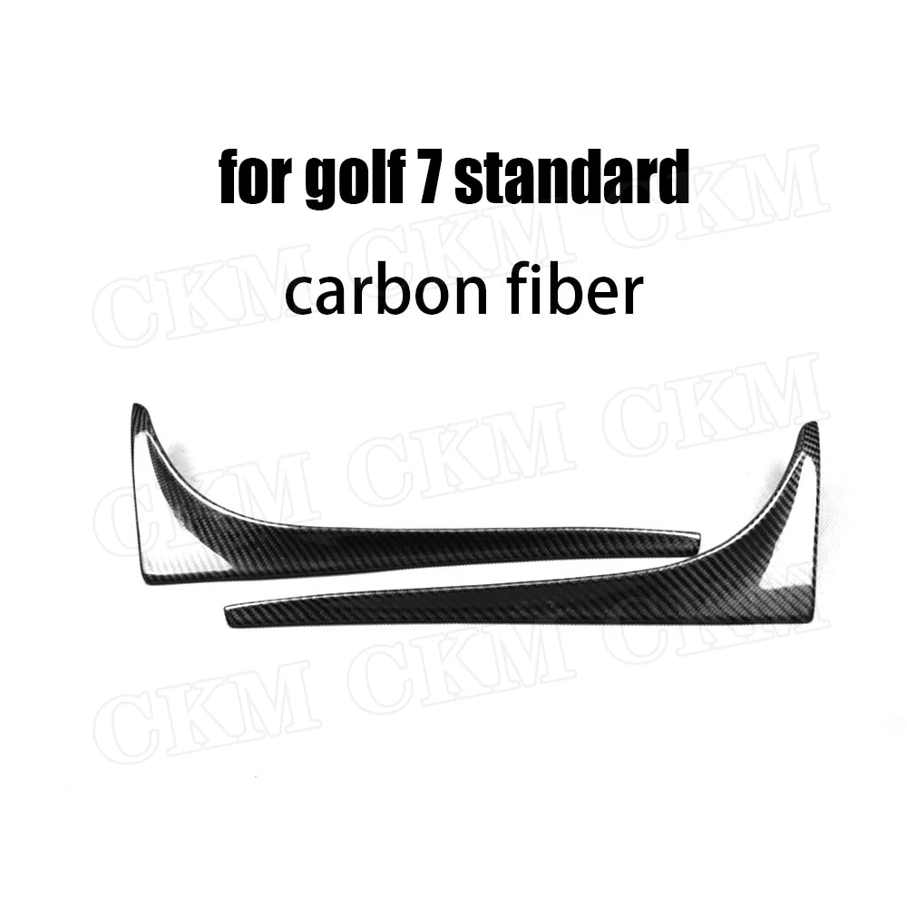 Carbon Fiber Car Rear Spoiler Side Wing Lip for Volkswagen Golf 7 MK7 Standard Not For GTI R 2014 2015 2016 2017 | Автомобили и