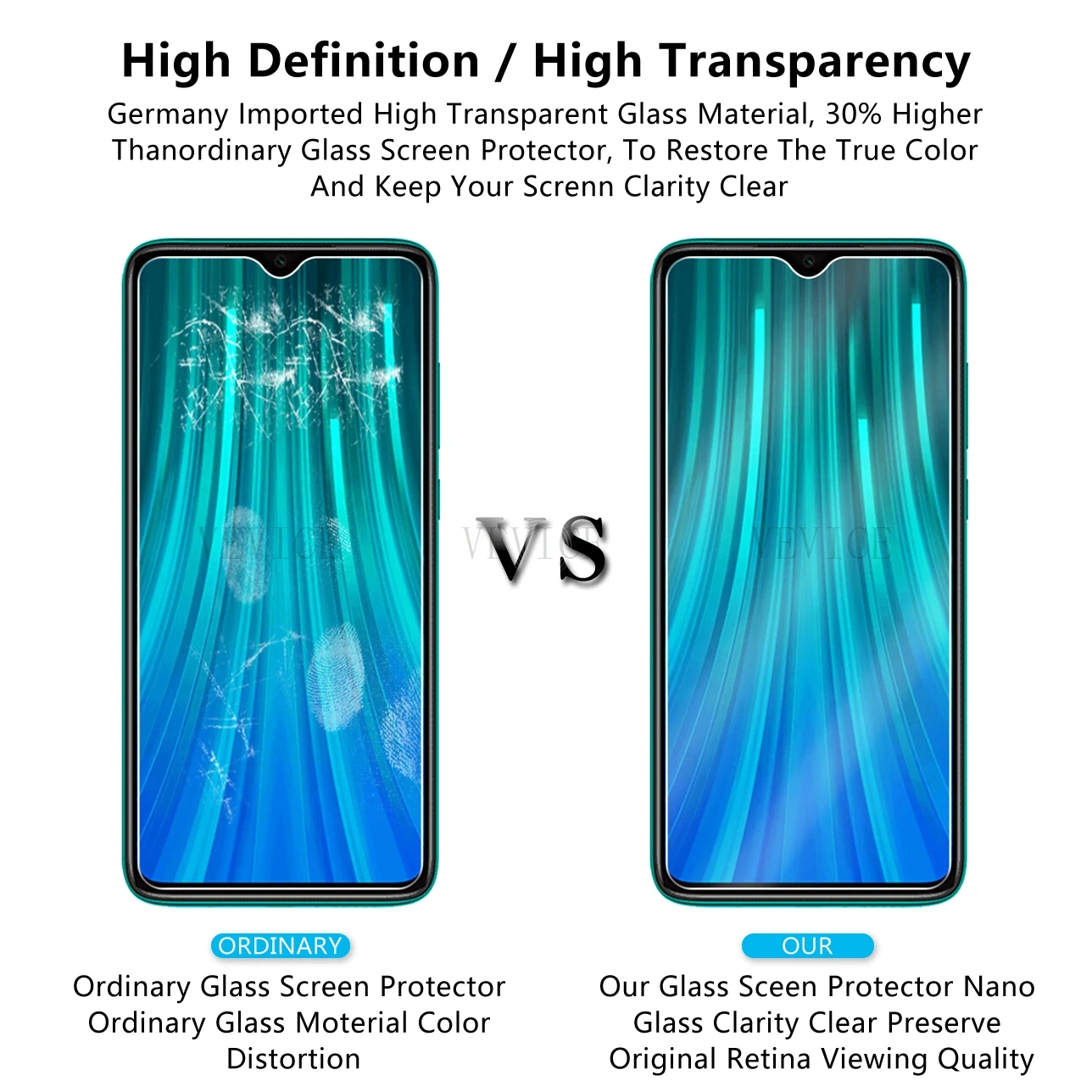 Модная Противоударная защита экрана для Xiaomi Redmi Note 8 Pro защитное стекло на полное