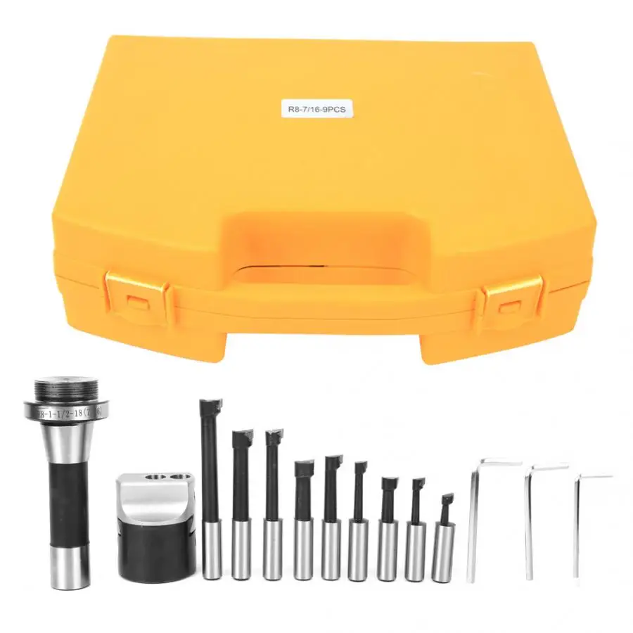 

Набор инструментов для сверления 40Cr, высокоточные Наборы инструментов для фрезерования с ЧПУ и коробкой для хранения, с коробкой для хранен...