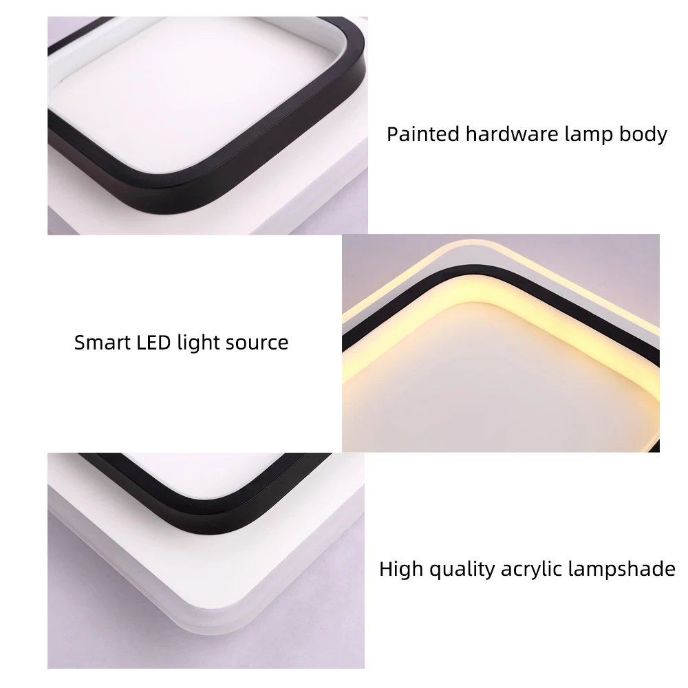 Современные светодиодные потолочные лампы для спальни прикроватные светильники