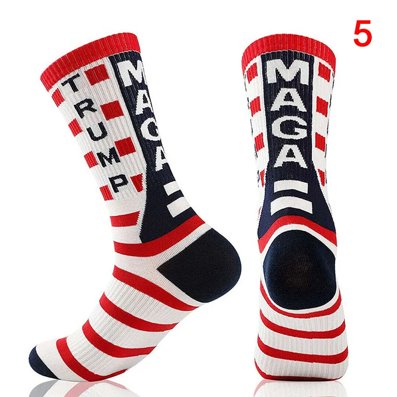 Лидер продаж носки Дональд Трамп президент 2020 эластичные в полоску для