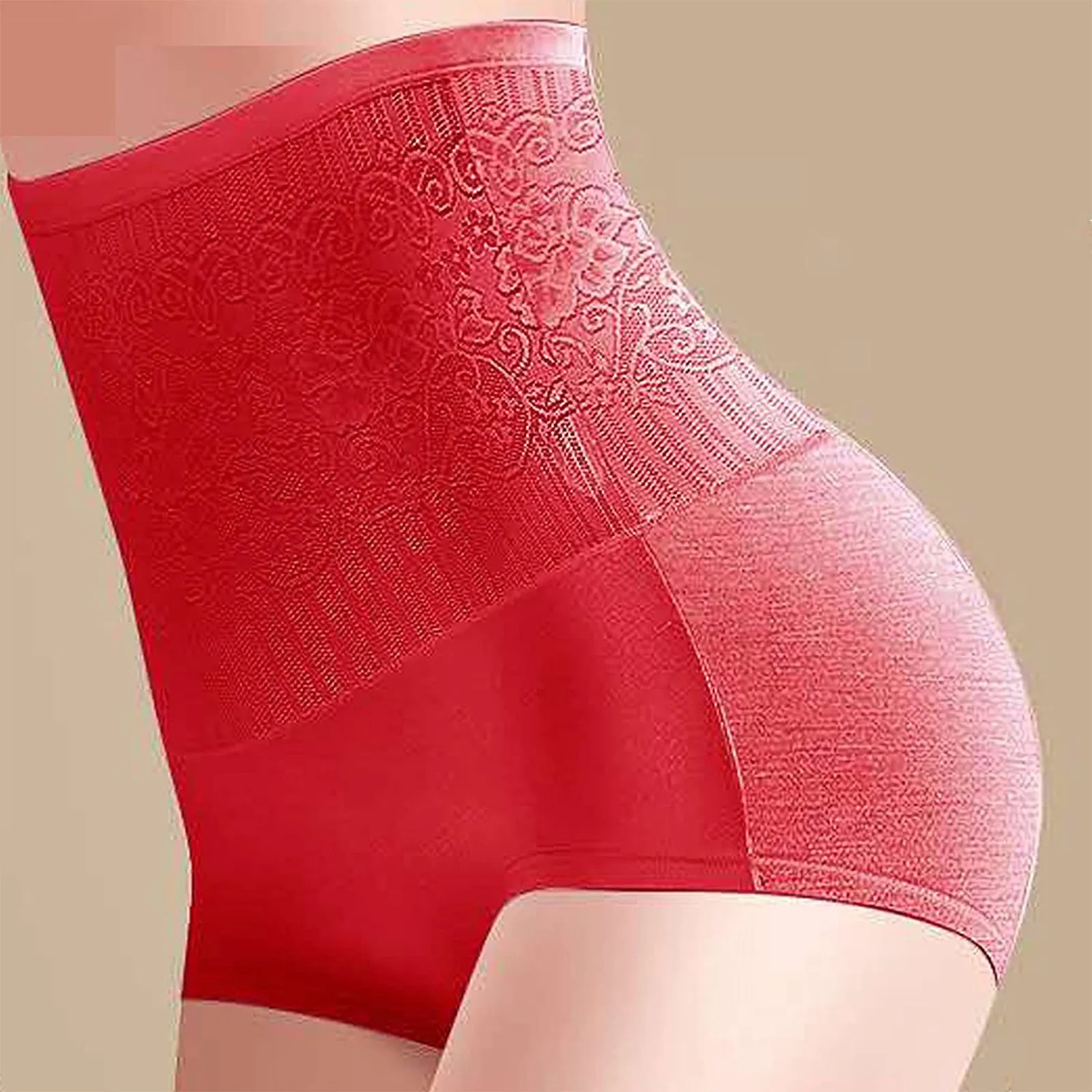

Sexy Lingerie Women's Panties Women's Solid Color High-waisted Abdomen And Hips Body Shaping Briefs Sensual Lingerie Woman