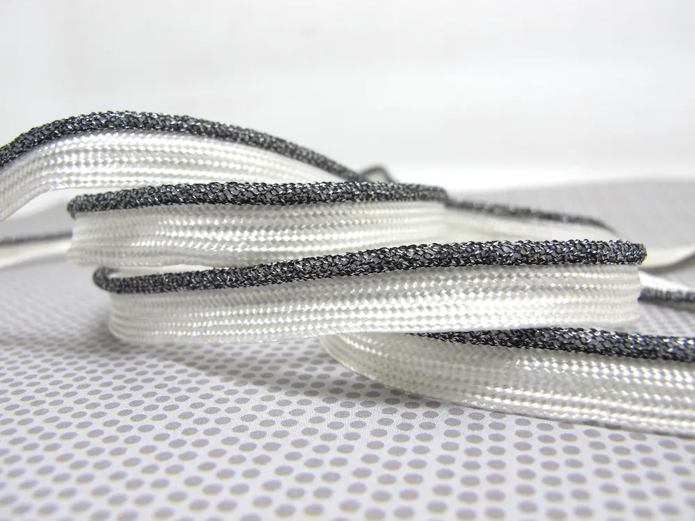 LC133 8MM 5 ярдов 【Glittery Shiny】 Омбре плетеная окантовка губ шнур отделка | Подушка отделка | обивка обивки отделка Шитье - Цвет: LC133 8MM