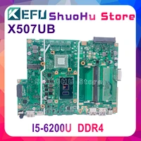 x507ub x507ua main board for asus x507u x507ura x507ub x507ubr y5000ub laptop motherboard with i5 6200u 100 working well