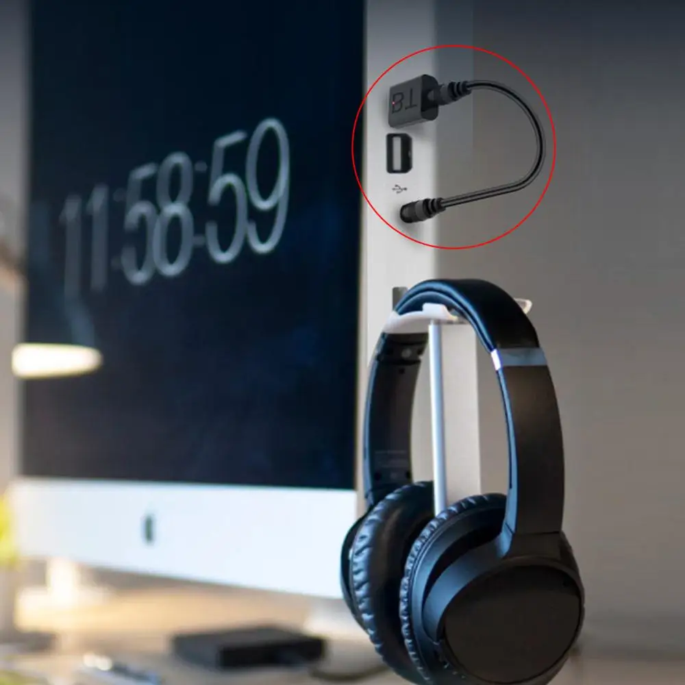 Mini USB Audio Receiver Adapter Bluetooth-compatible 5.0 For Car TV PC Speaker | Автомобили и мотоциклы