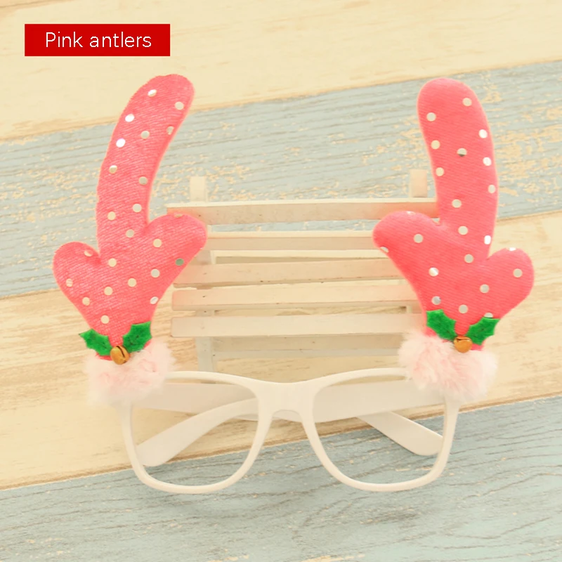 Рождественские украшения креативные рождественские очки рамка DIY Новогодние