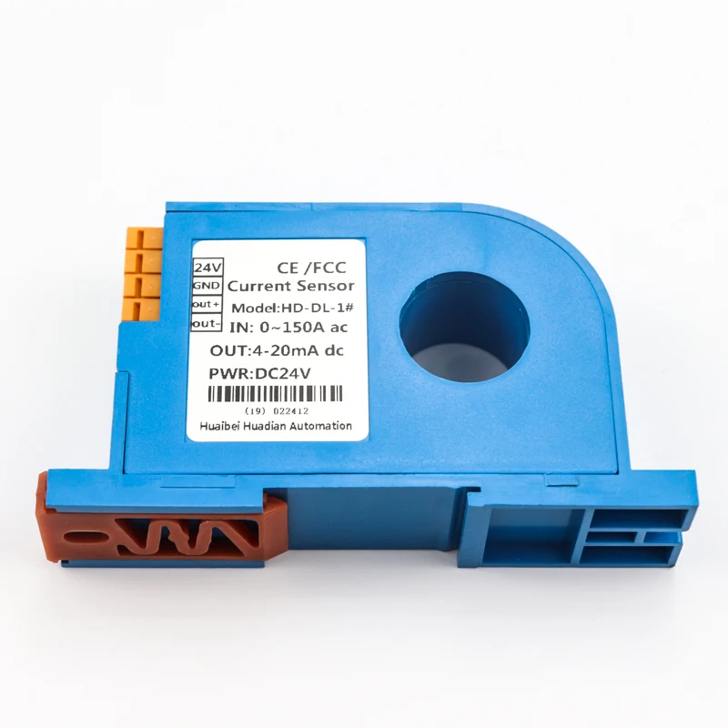 Датчик тока с эффектом холла передатчик переменного 0-220 А выход 4-20 мА переменный