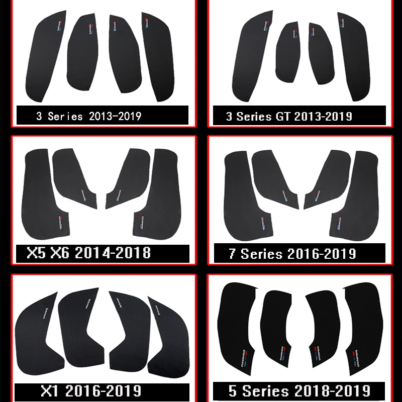 Наклейка из углеродного волокна для дверей автомобиля Противоударная наклейка