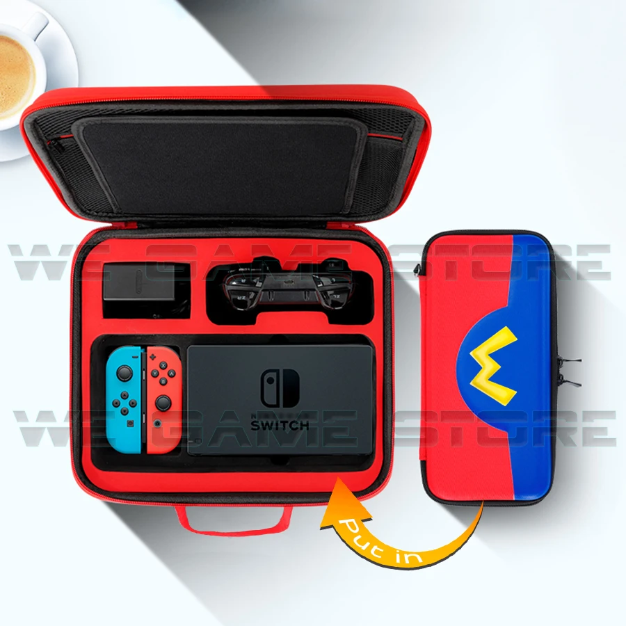 Новинка 2021 милый чехол для игровых аксессуаров сумка хранения Nintendo Switch Жесткий