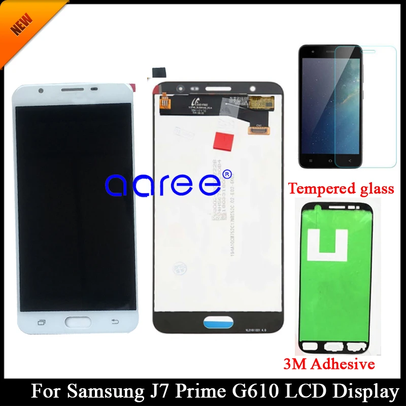 Оригинальный ЖК экран для Samsung J7 Prime G610 дисплей G610F с сенсорным экраном и