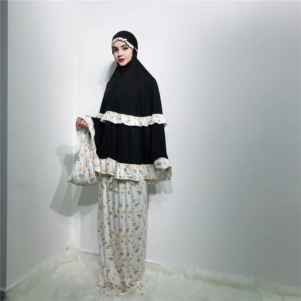

Kaftan Abaya Turkey Muslim Hijab Dress Abayas for Women Jilbab Robe Dubai Ramadan Caftan Elbise Prayer Turkish Islamic Clothing