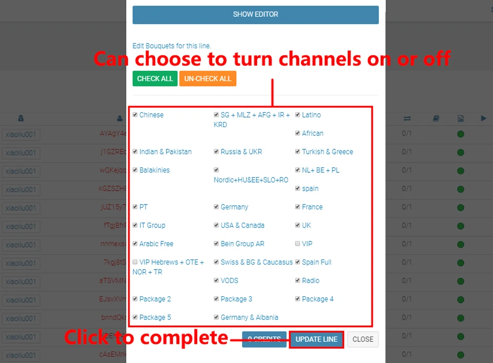 Настроенная панель управления мировое IPTV с кредитами содержит 10000+ Live для IPTV реселлеров iptv M3U Nederland IPTV подписка