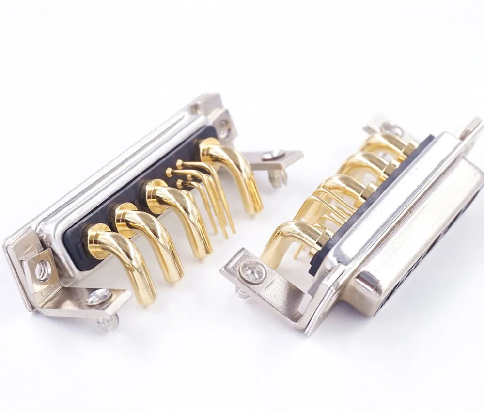 2 шт. Высокая мощность 30A 9W4 разъем D-Sub Combo сосуд разъемы внутренние сигналы 5 + 4