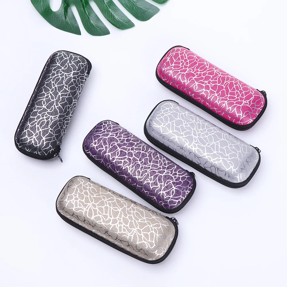 Новинка жесткий защитный чехол для очков в форме ракушки эва Чехол черный/белый