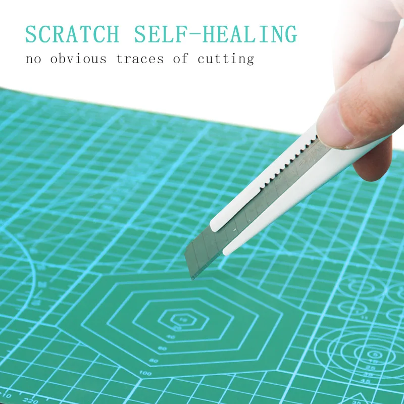 A3 A4 ПВХ прямоугольная решетка гравировка разделочная доска коврик Лоскутные