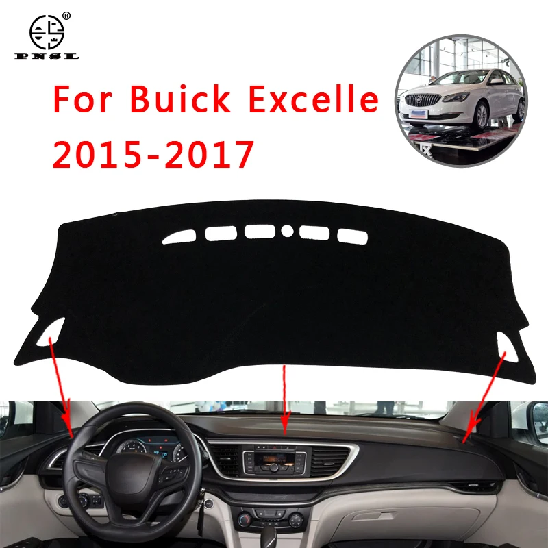 PNSL крышка приборной панели автомобиля коврик для ковёр Buick Excelle 2015-2017 Защита от