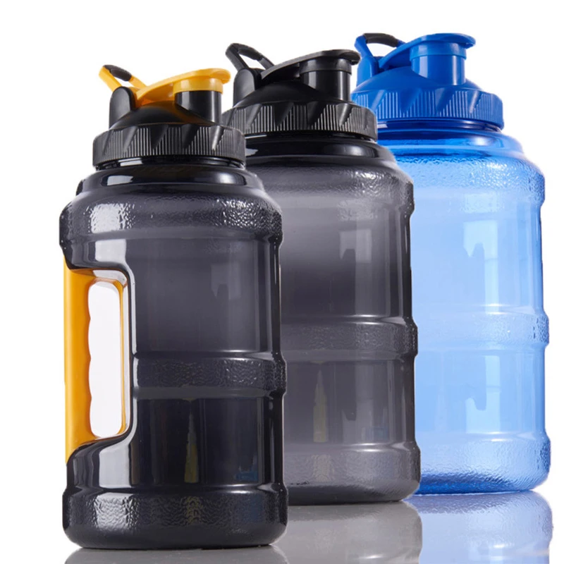 2.5L большая емкость Фитнес Спортивная бутылка пространство BPA питьевая бутылка вода широкий рот пластиковая Спортивная бутылка для воды